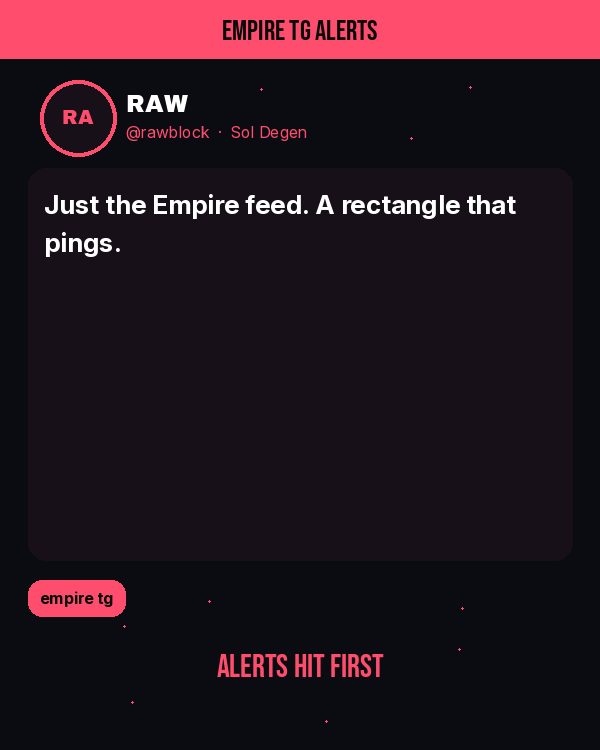 Crew review card rawblock — Anon Radar HQ